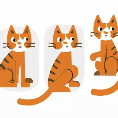 Three more versions of a ginger cat (2).webp